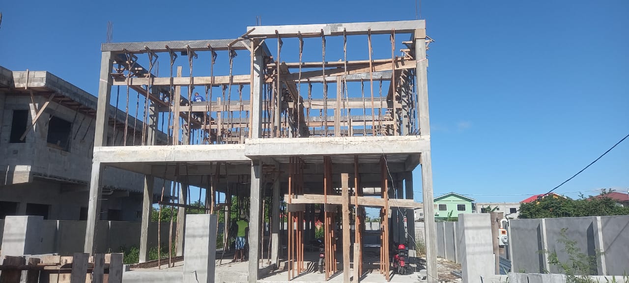 Updated front view of the Providence two-storey residential structure